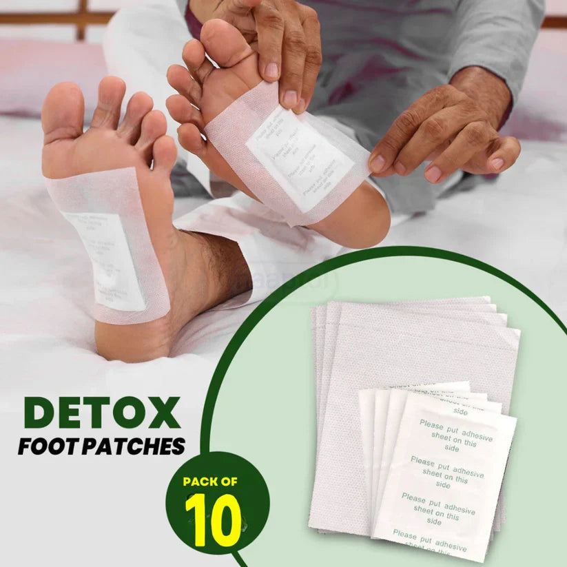 100% Merbal & Gentle Ingredient Detox Foot Patch (Buy 10 Get 10 Free)